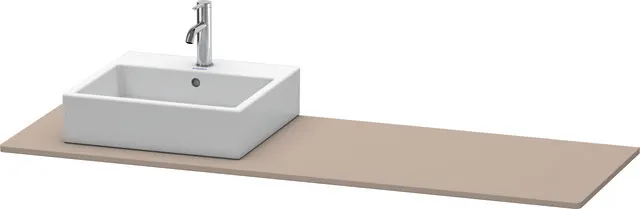Duravit Konsole „XSquare“ in Basalt Matt