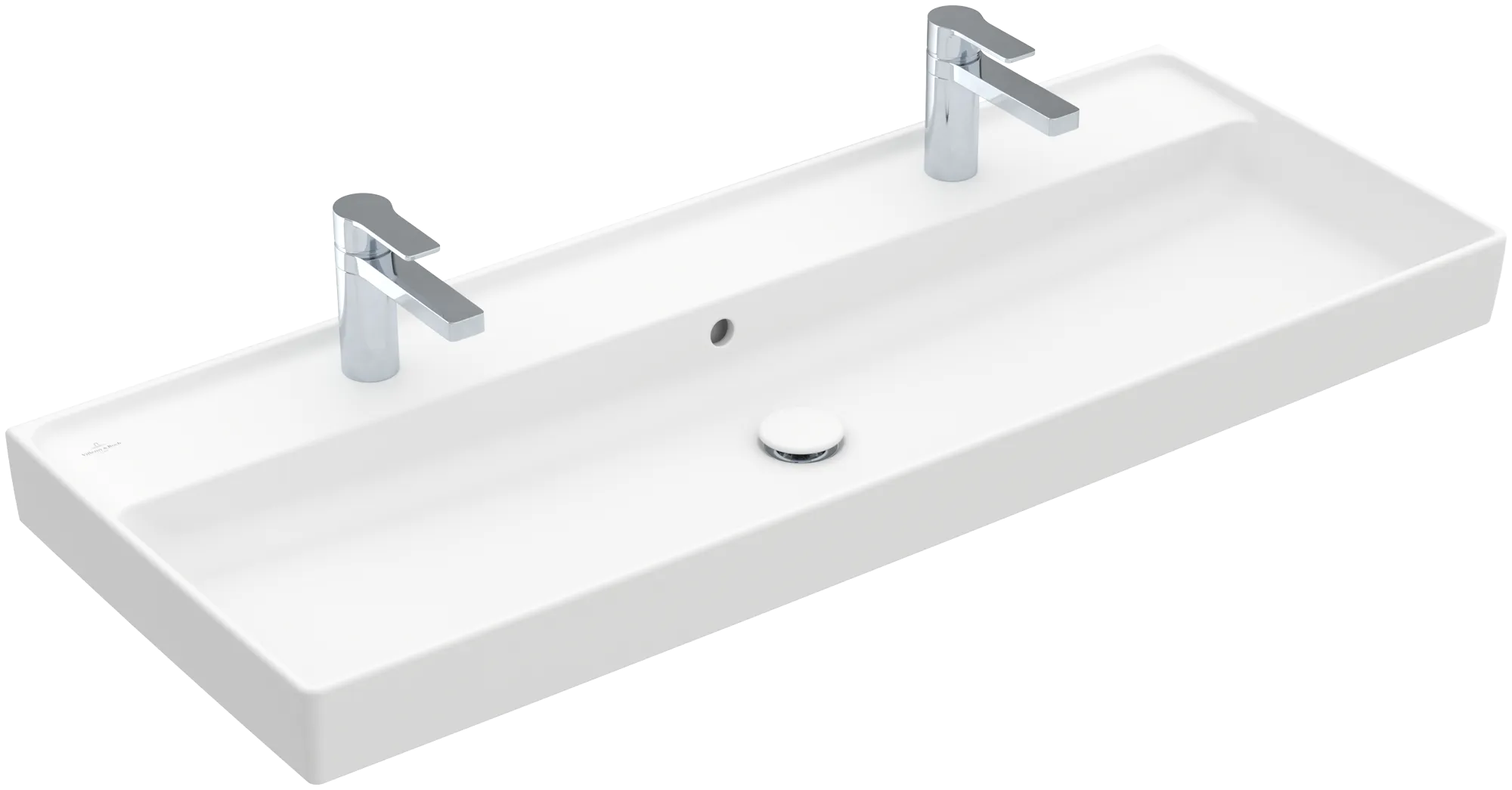 Villeroy & Boch Collaro Schrankwaschtisch, Stone White CeramicPlus, 1200x470x160 mm, mit Überlauf, TitanCeram, Metropolitan Stil Villeroy & Boch Collaro Schrankwaschtisch, Stone White CeramicPlus, 1200x470x160 mm, mit Überlauf, TitanCeram, Metropolitan Stil