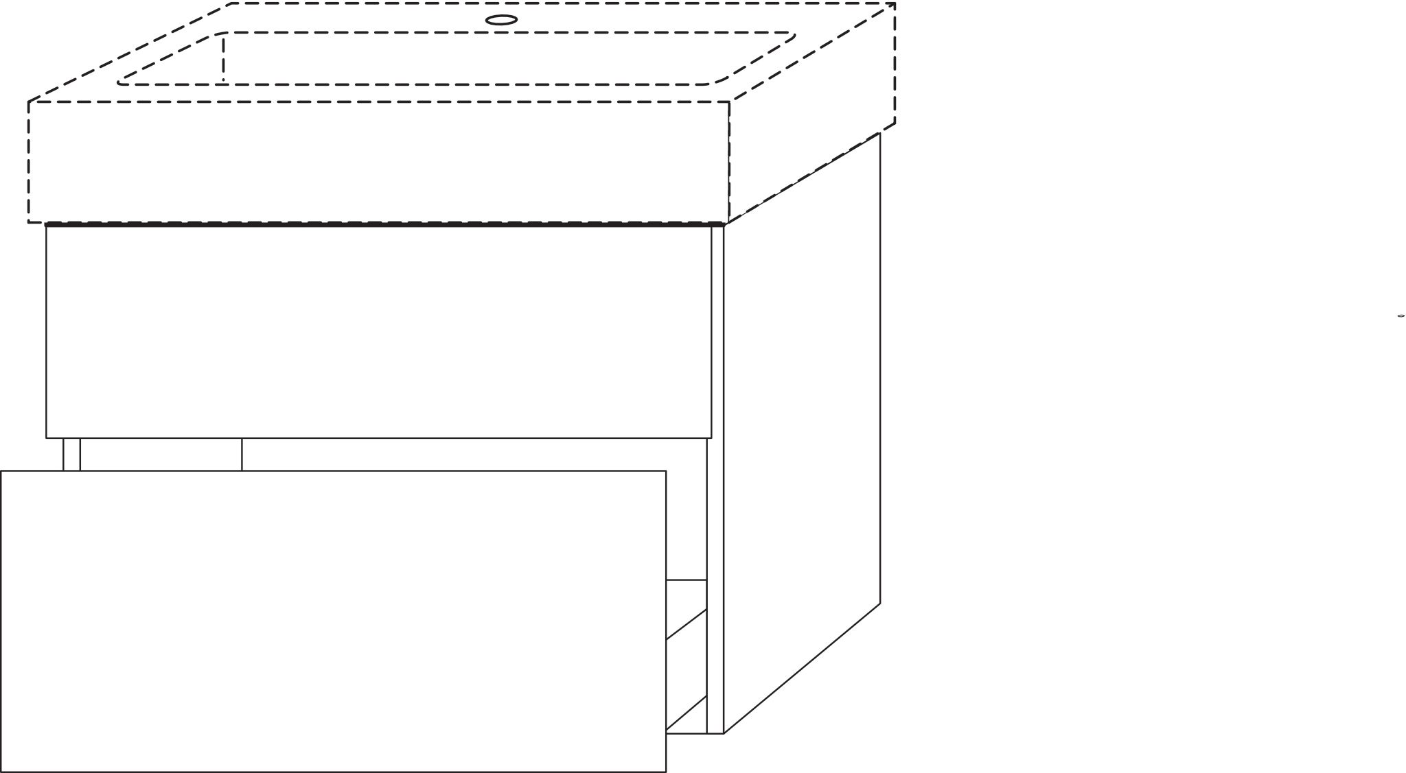 Sanipa Waschtischunterschrank „3way“ passend zu Keramik-Waschtische Vero von Duravit 750 × 593 × 447 mm in Eiche Tabak Sanipa Waschtischunterschrank „3way“ passend zu Keramik-Waschtische Vero von Duravit 750 × 593 × 447 mm in Eiche Tabak
