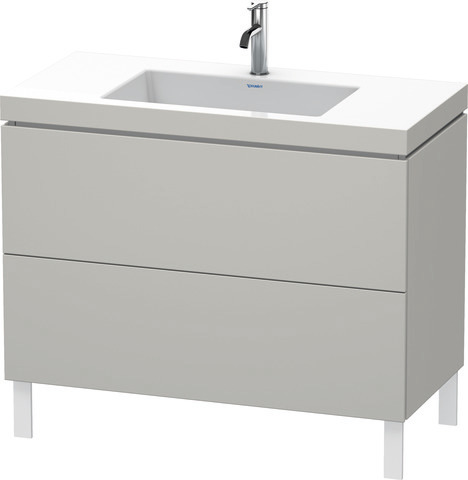 Duravit Set bodenstehend „L-Cube“ 100 × 48 × 69,8 cm