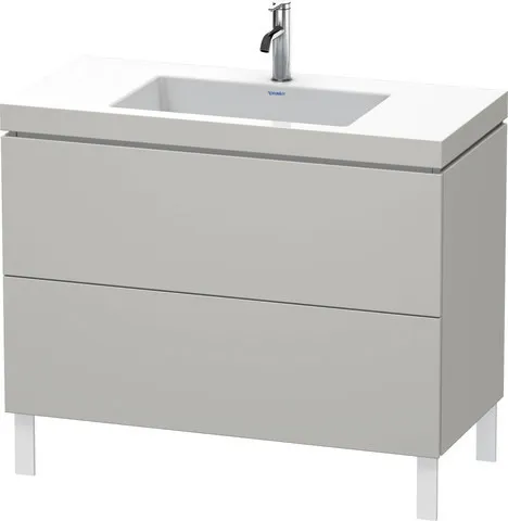 Duravit Waschtischunterschrank bodenstehend „L-Cube“ 100 × 69,8 × 48 cm