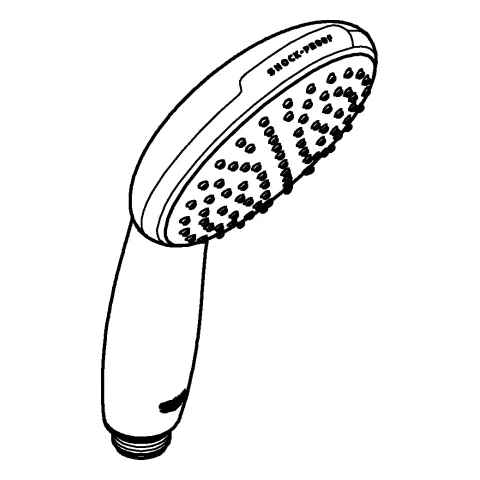 Handbrause Tempesta 110 27923_3, 1 Strahlart: Rain, Water Saving, maximaler Durchfluss (bei 3 bar): 8.7 l/min, chrom Handbrause Tempesta 110 27923_3, 1 Strahlart: Rain, Water Saving, maximaler Durchfluss (bei 3 bar): 8.7 l/min, chrom