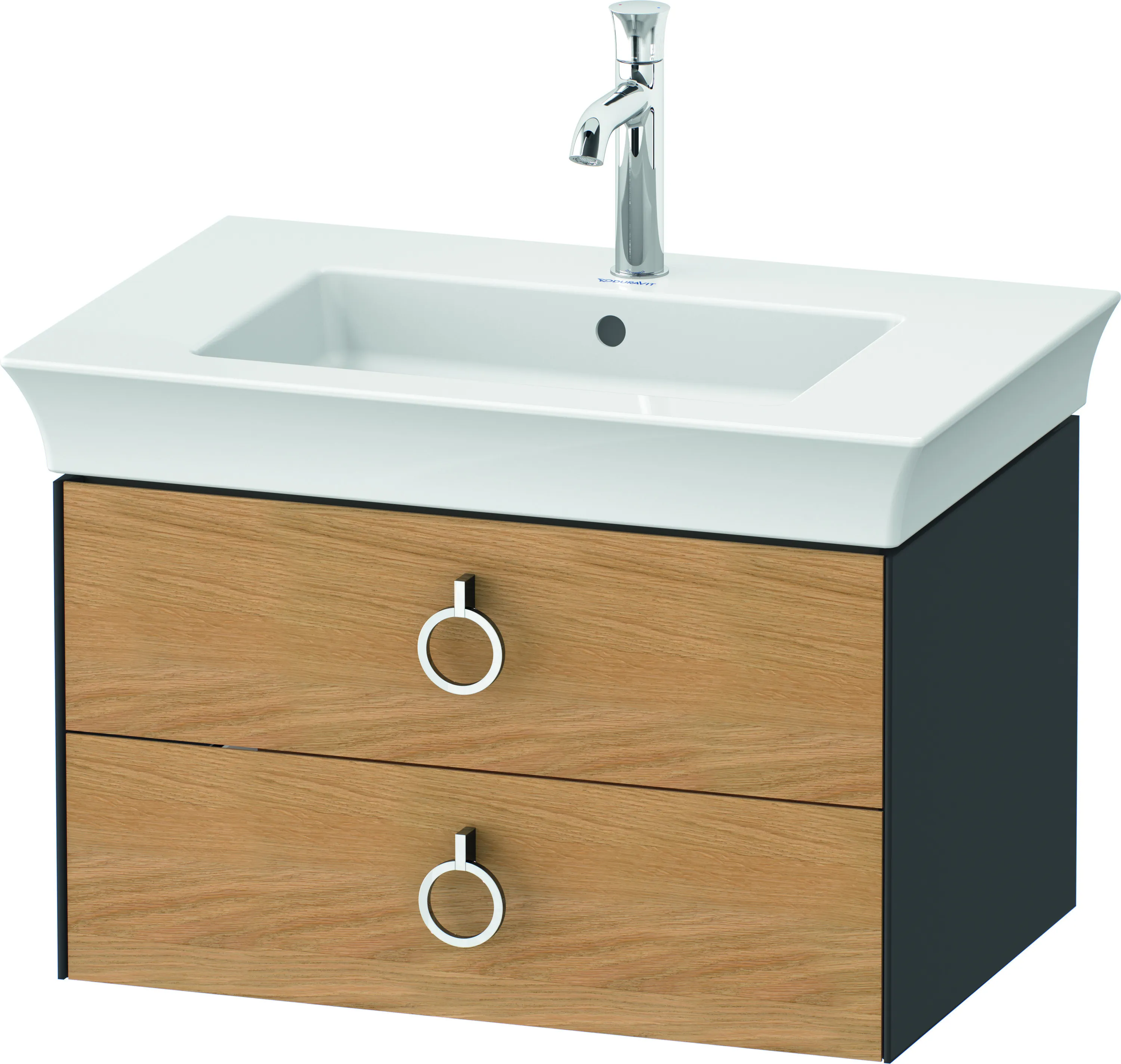Duravit Waschtischunterschrank „White Tulip“, mit Beleuchtung