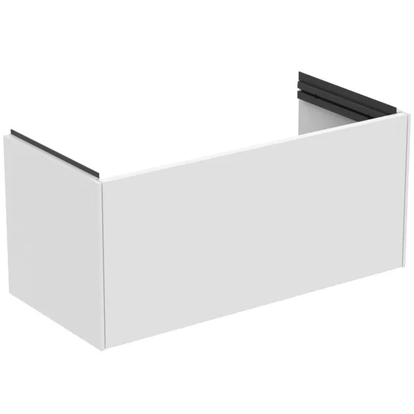 Möbelwaschtischunterschrank Conca 800x375x548mm 1 Auszug Weiß matt