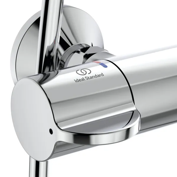 Ideal Standard Ceraplus Safe Duschsystem mit Brausethermostat Chrom Ideal Standard Ceraplus Safe Duschsystem mit Brausethermostat Chrom