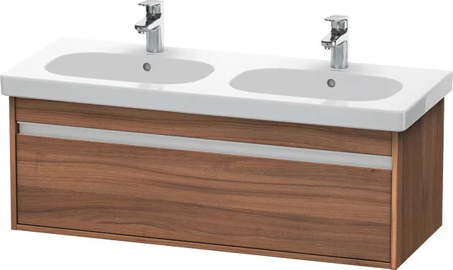 Duravit Waschtischunterschrank wandhängend „Ketho“ 115 × 41 × 45,5 cm Nussbaum Natur Duravit Waschtischunterschrank wandhängend „Ketho“ 115 × 41 × 45,5 cm Nussbaum Natur