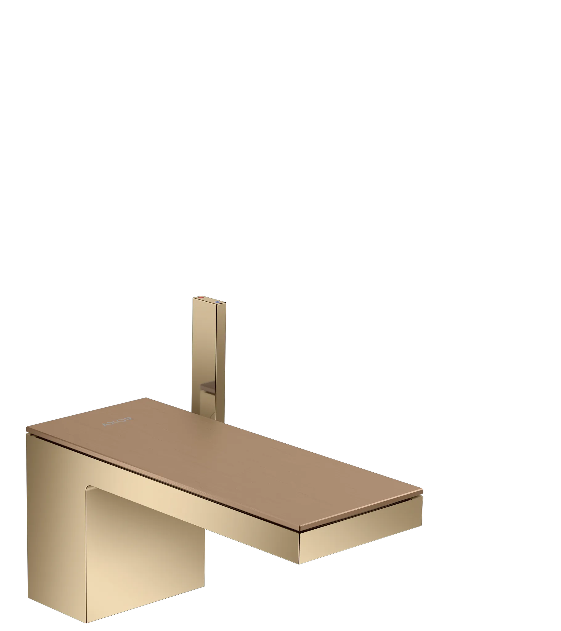 Hansgrohe AXOR MyEdition Mischer Platte 200 Brushed Red Gold Hansgrohe AXOR MyEdition Mischer Platte 200 Brushed Red Gold