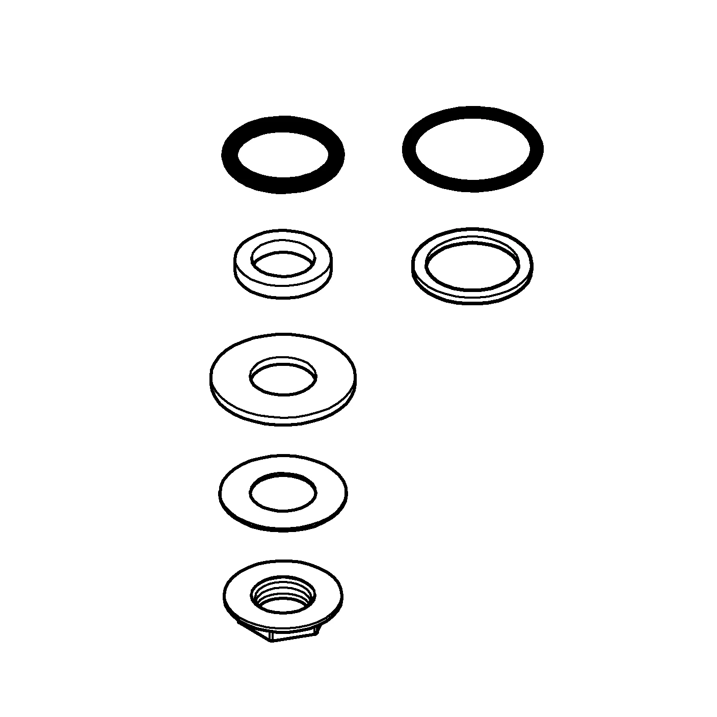 Gegenverschraubung 1/2″ 45000, chrom