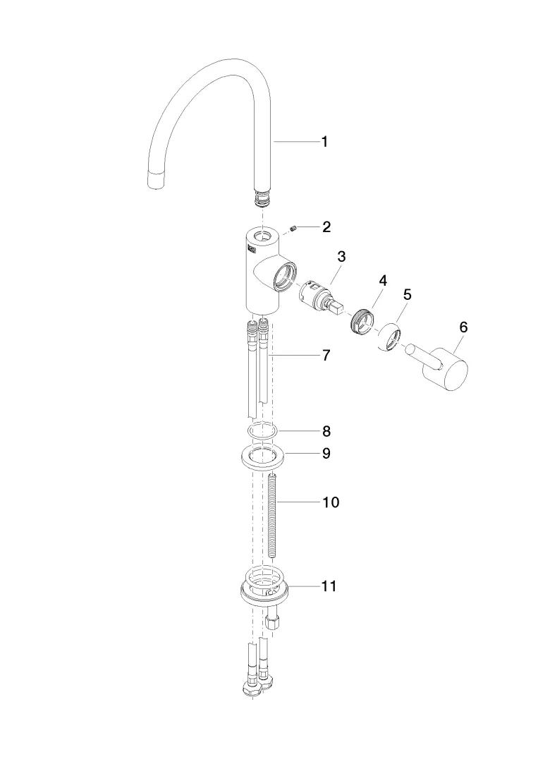Dornbracht Tara BAR TAP Einhebelmischer Chrom Dornbracht Tara BAR TAP Einhebelmischer Chrom