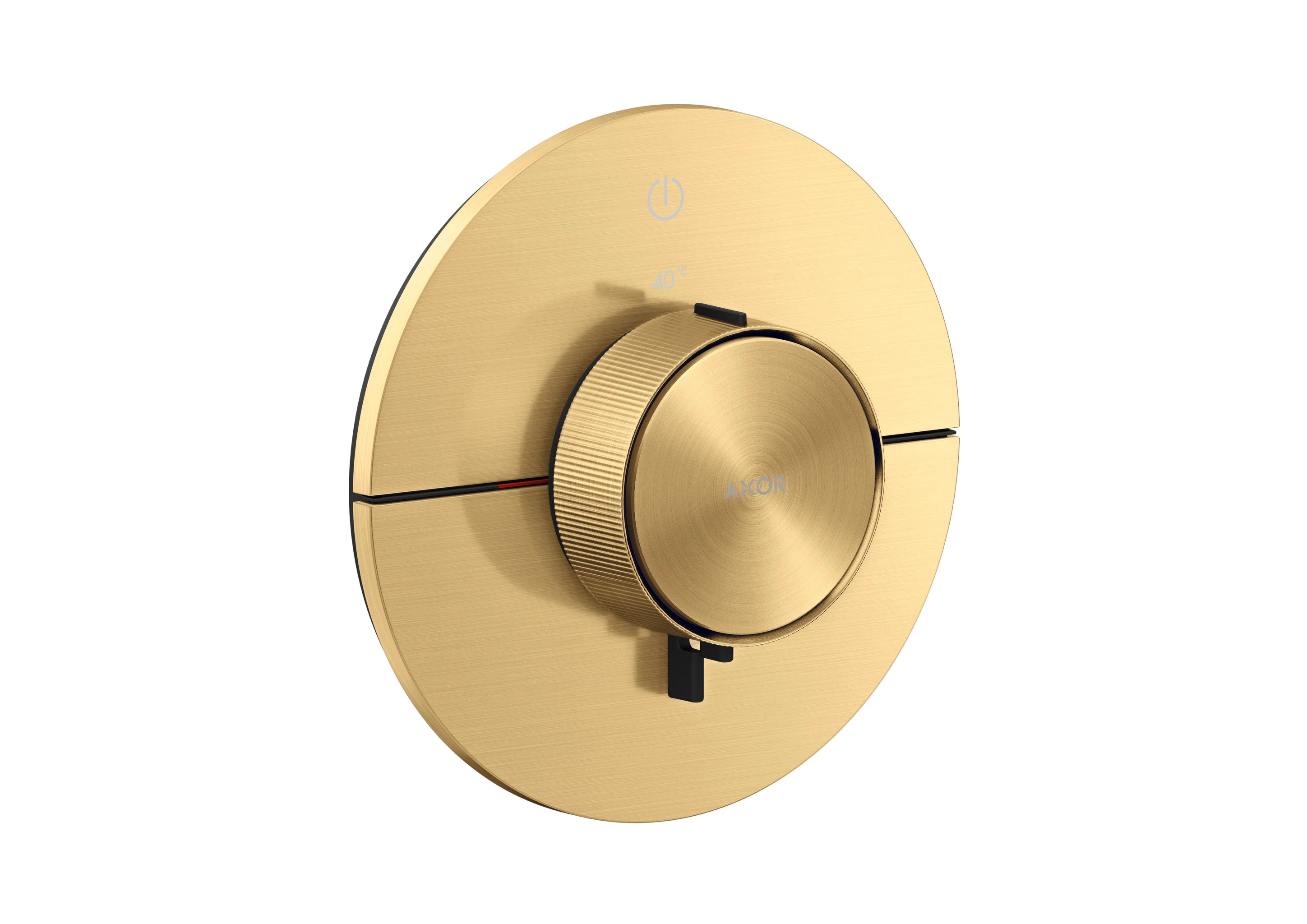 Hansgrohe AXOR ShowerSelect ID Thermostat Unterputz rund Brushed Gold Optic 1 Verbraucher
