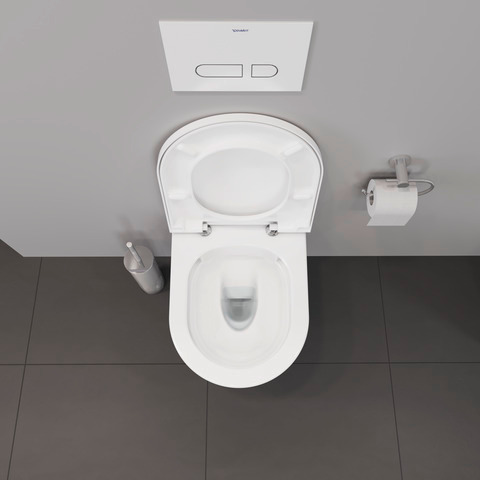 Wand-WC compact 480 mm D-Neo, weiß rimless, Tiefspüler