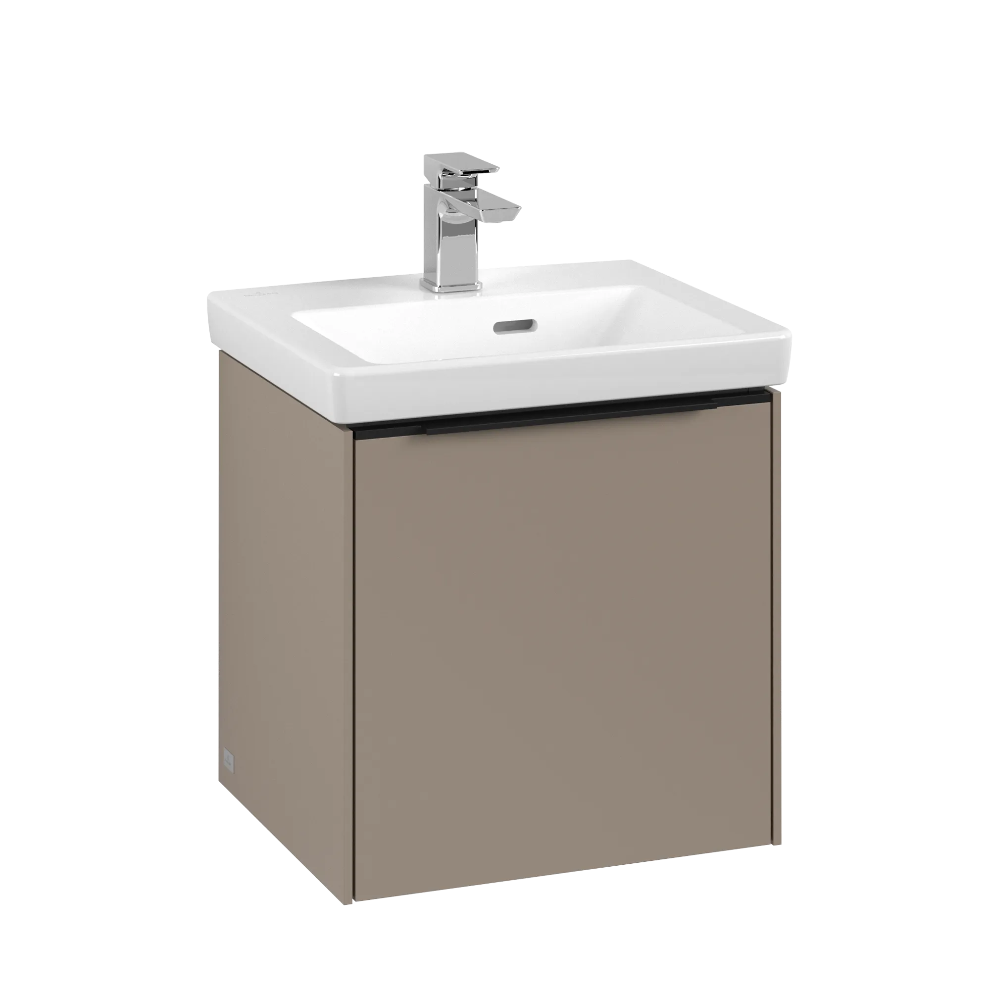 Villeroy & Boch Subway 3.0 Waschbeckenunterschrank C58101, 423 x 429 x 377,5 mm, links angeschlagen
