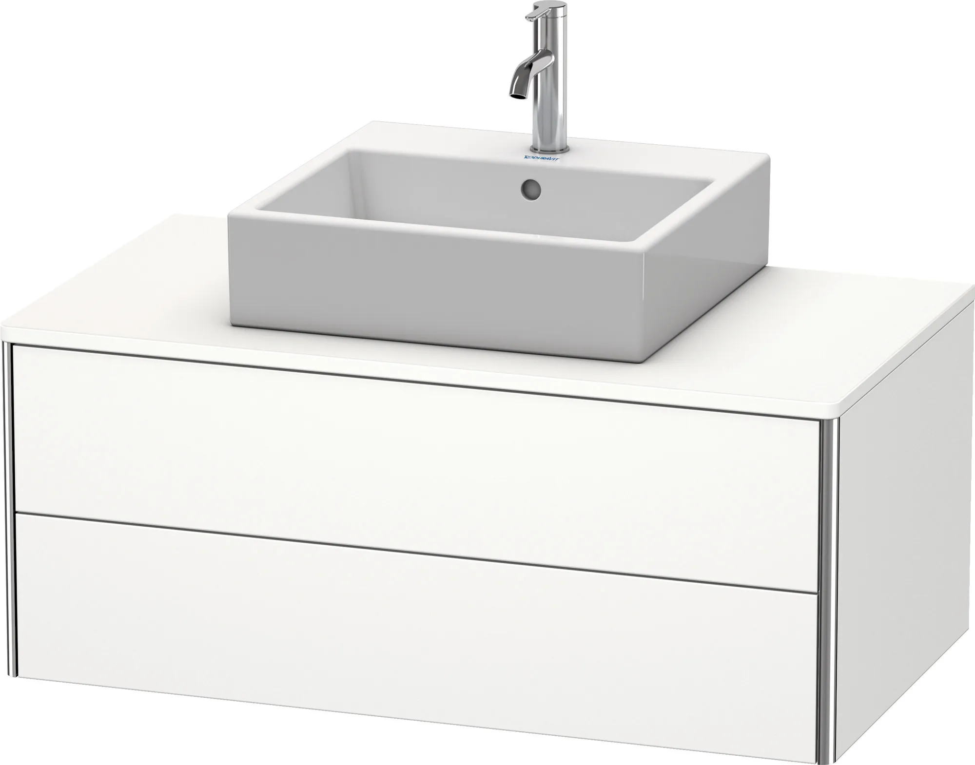 Duravit Waschtischunterschrank wandhängend „XSquare“ 100 × 40 × 54,8 cm Weiß Supermatt Duravit Waschtischunterschrank wandhängend „XSquare“ 100 × 40 × 54,8 cm Weiß Supermatt