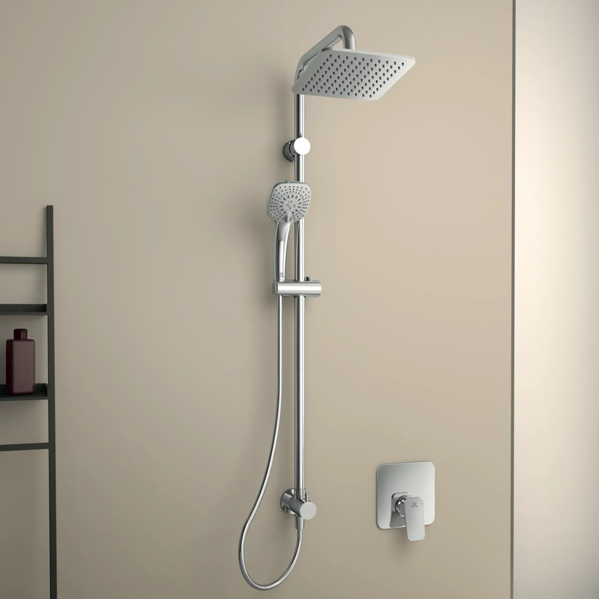 Ideal Standard Duschsystem „Idealrain Cube“ Ideal Standard Duschsystem „Idealrain Cube“