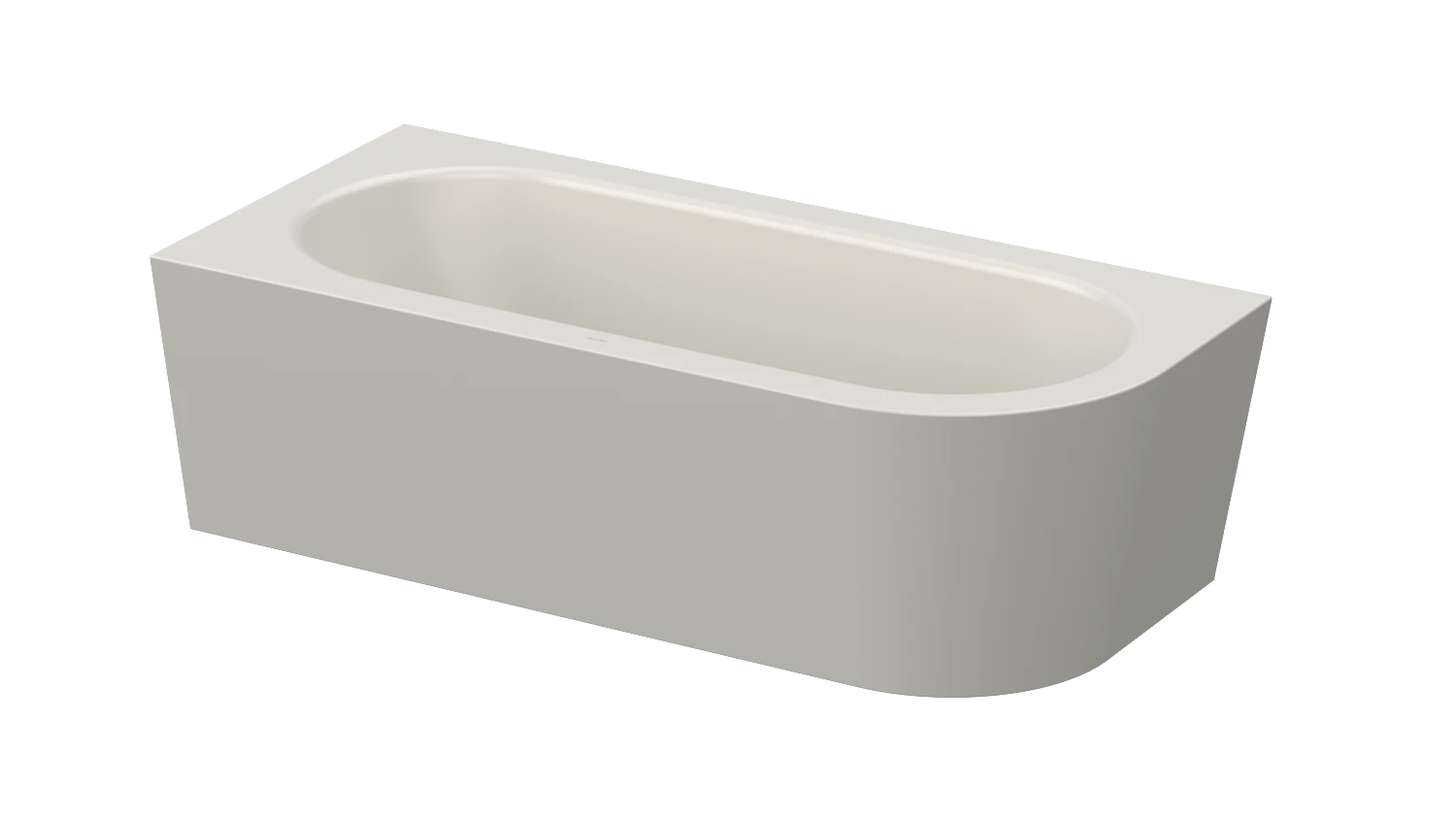 Bette rechteck Badewanne „BetteStarlet IV Silhouette“ 185 × 85 cm in Flax