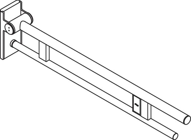 HEWI Stützklappgriff „System 900“