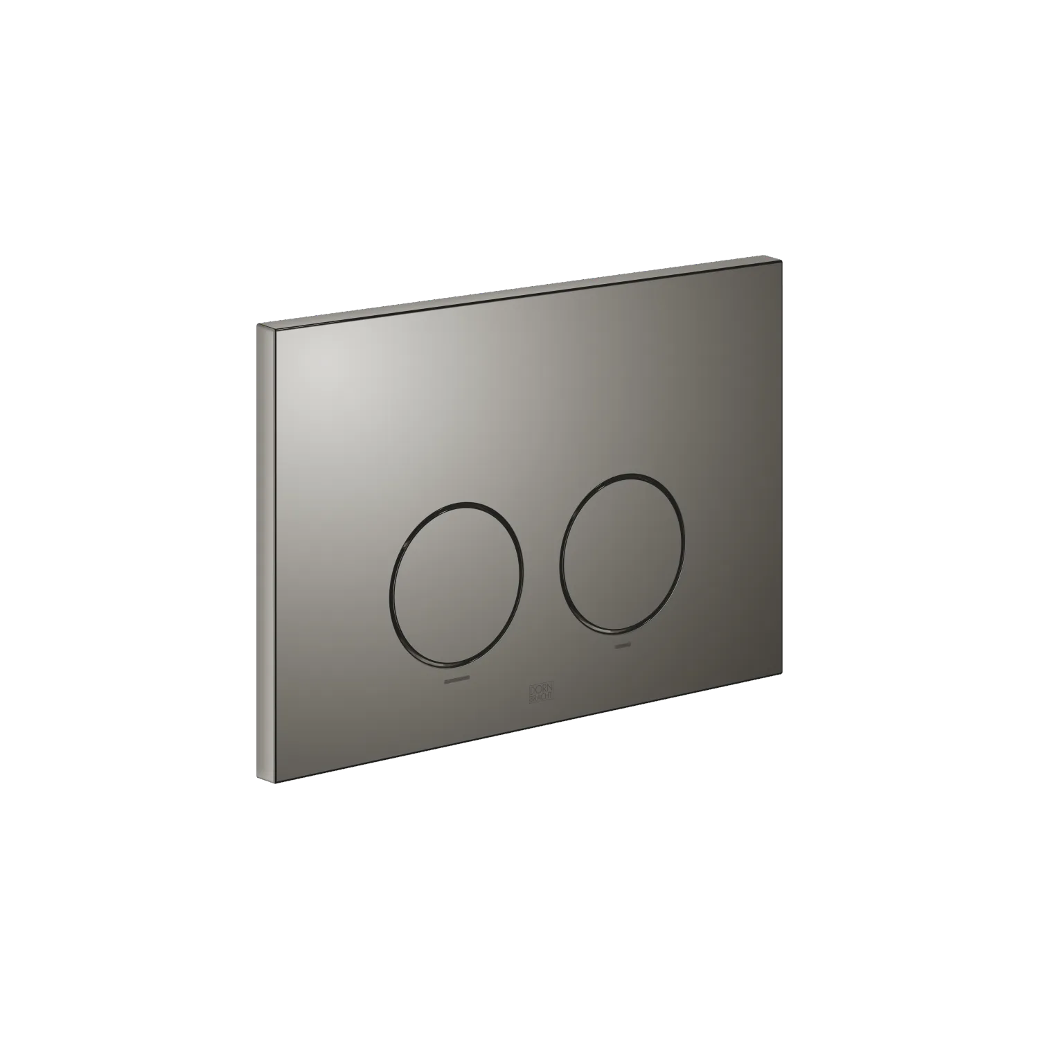 Dornbracht Betätigungsplatte für WC-UP-Spülkasten Geberit Sigma Dark Chrome, rund, 169 x 246 x 12 mm Dornbracht Betätigungsplatte für WC-UP-Spülkasten Geberit Sigma Dark Chrome, rund, 169 x 246 x 12 mm