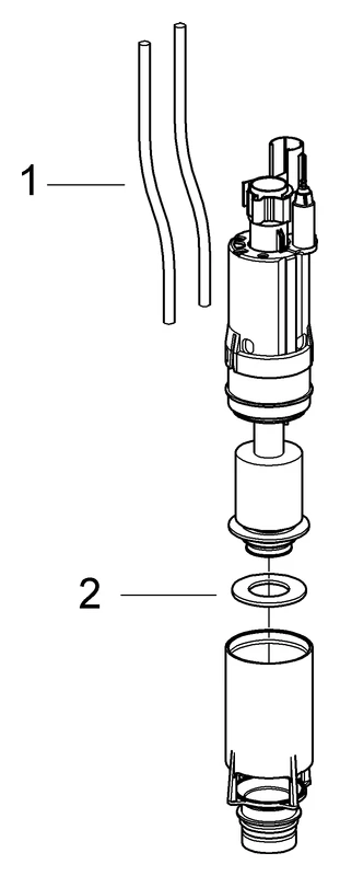 Ablaufventil-Dual Flush 42253