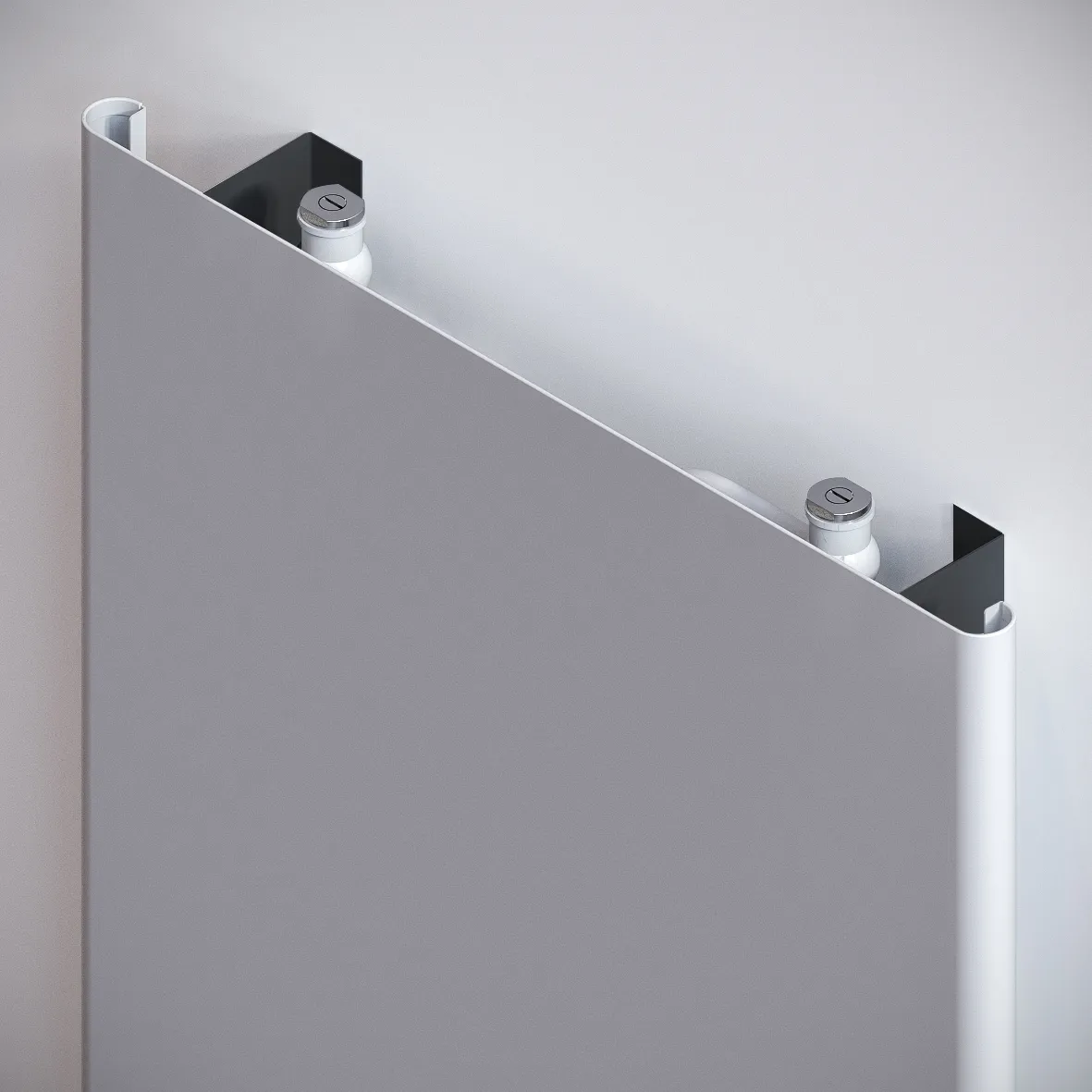 Kermi Design-Heizkörper „Niva“ in Weiß (RAL 9016)