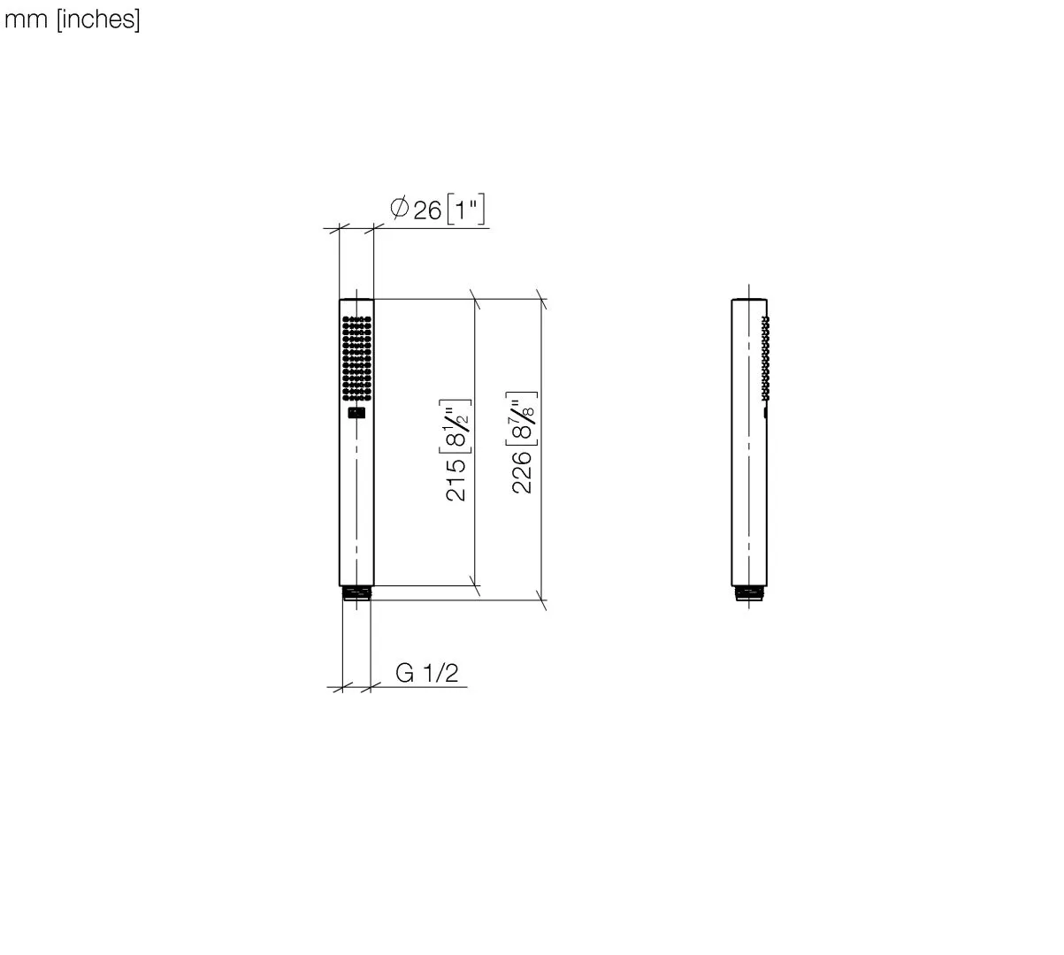 Handbrause SERIENNEUTRAL Chrom 28029979