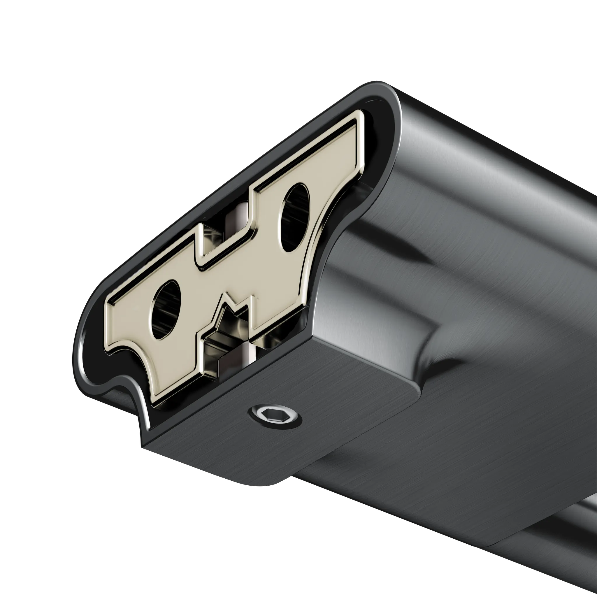 Edition 400 Handtuchhalter 450 mm Schwarzchrom gebürstet Handtuchhalter Edition 400 11518,fest 2-tlg., 450 mm, Schwarzchrom gebürstet Edition 400 Handtuchhalter 450 mm Schwarzchrom gebürstet Handtuchhalter Edition 400 11518,fest 2-tlg., 450 mm, Schwarzchrom gebürstet