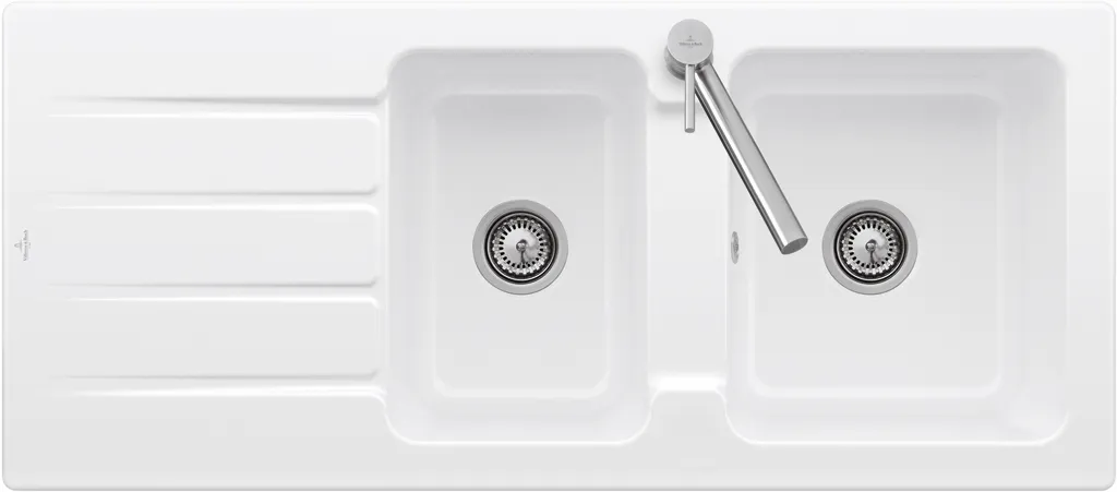 Villeroy & Boch Einbau-Küchenspülbecken „Architectura“ 80 1160 × 510 × 220 mm in Ivory Villeroy & Boch Einbau-Küchenspülbecken „Architectura“ 80 1160 × 510 × 220 mm in Ivory