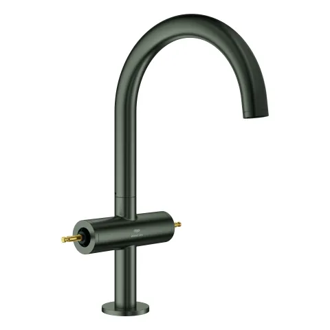 Grohe Atrio Private Collection Waschtisch-Einlochbatterie L-Size satin graphite Grohe Atrio Private Collection Waschtisch-Einlochbatterie L-Size satin graphite
