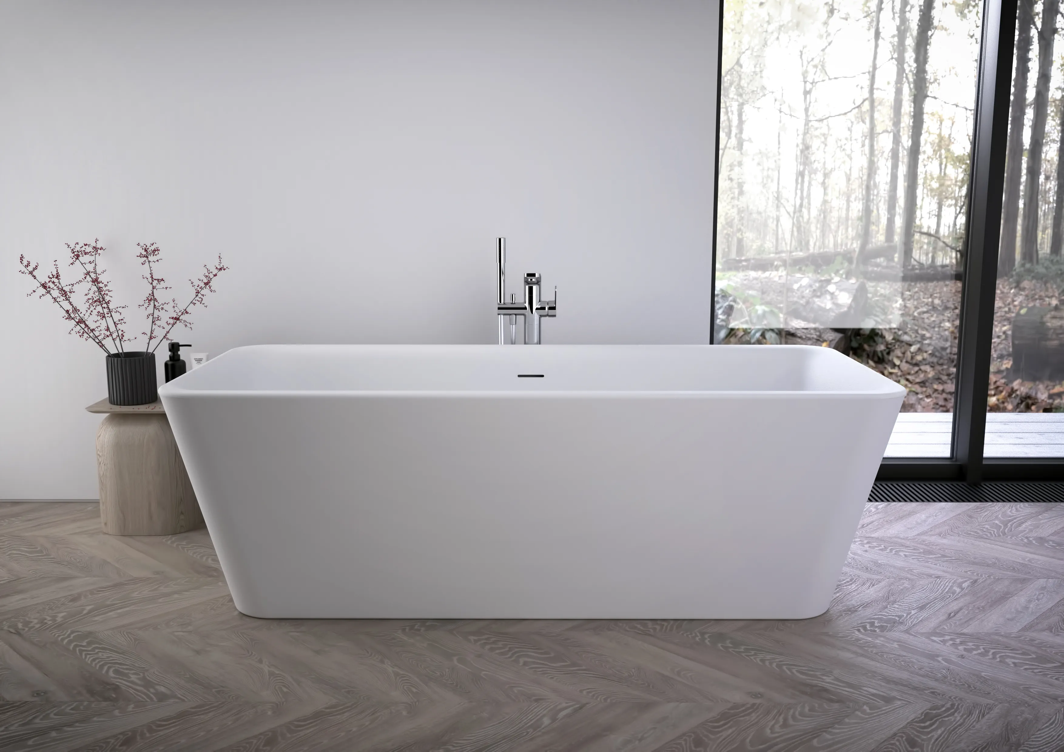 Ideal Standard Tonic II Duo-Badewanne freistehend, Seidenweiß matt, 1800x800x600 mm Ideal Standard Tonic II Duo-Badewanne freistehend, Seidenweiß matt, 1800x800x600 mm