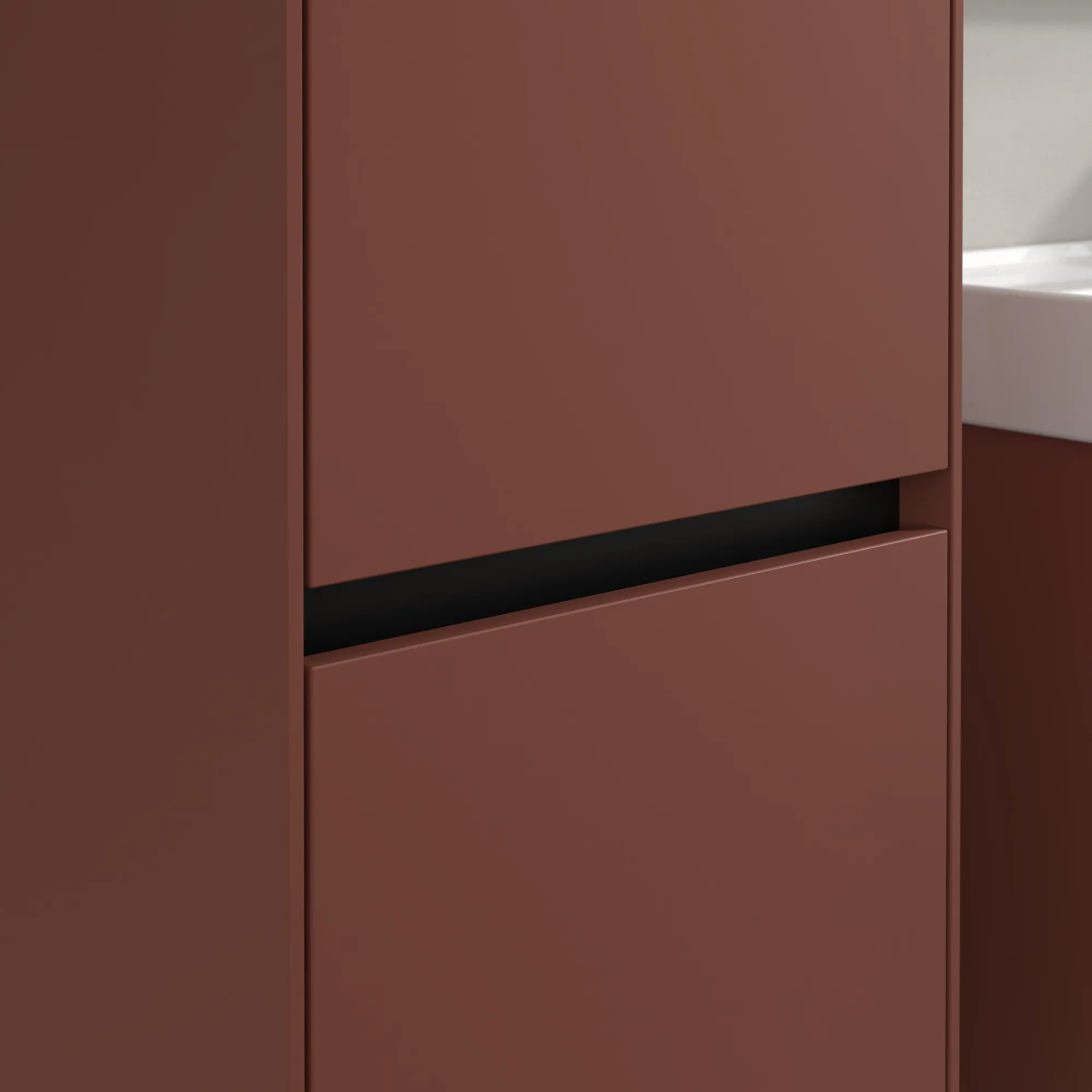 Villeroy & Boch Hochschrank „Collaro“ 40,4 × 153,8 × 34,9 cm ohne Beleuchtung, Anschlag links, 2 Türen Villeroy & Boch Hochschrank „Collaro“ 40,4 × 153,8 × 34,9 cm ohne Beleuchtung, Anschlag links, 2 Türen