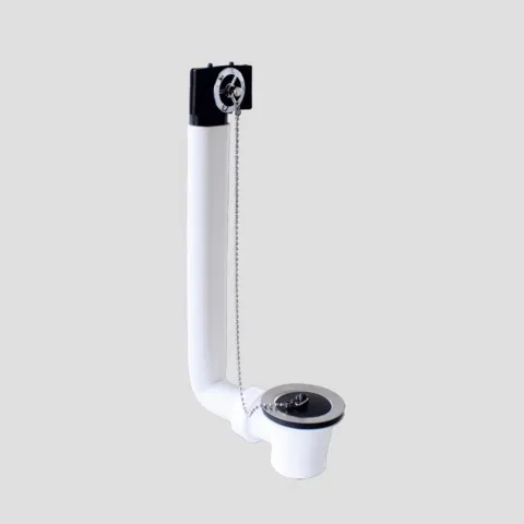 Sanit Ab- und Überlaufgarnitur für Waschtrog G 1 1/2″ in Edelstahl (gebürstet) Sanit Ab- und Überlaufgarnitur für Waschtrog G 1 1/2″ in Edelstahl (gebürstet)