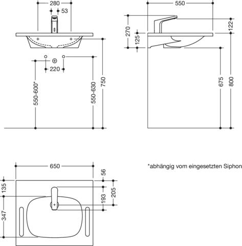 HEWI Produktset Waschtisch und Armatur PG87 HEWI Produktset Waschtisch und Armatur PG87