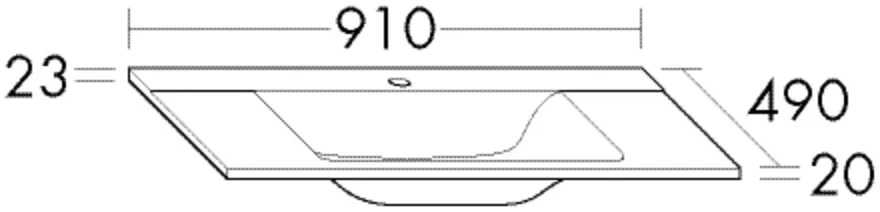 burgbad Mineralguss-Waschtisch Sys30 MWBL090 Weiß Velvet burgbad Mineralguss-Waschtisch Sys30 MWBL090 Weiß Velvet