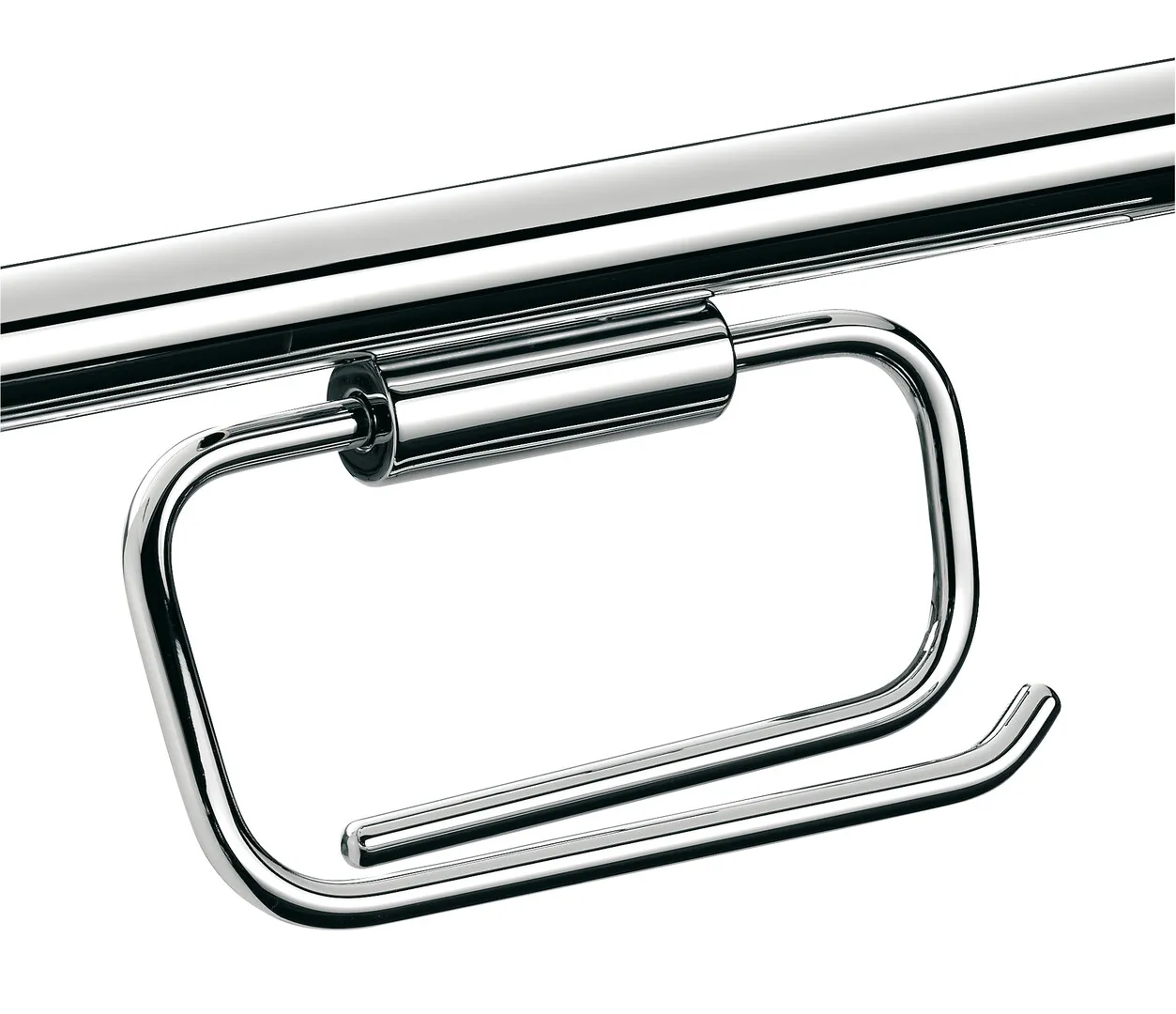 emco Toilettenpapierhalter „system 2“ 16,4 × 2,2 × 8,7 cm in chrom, Befestigung verdeckt emco Toilettenpapierhalter „system 2“ 16,4 × 2,2 × 8,7 cm in chrom, Befestigung verdeckt