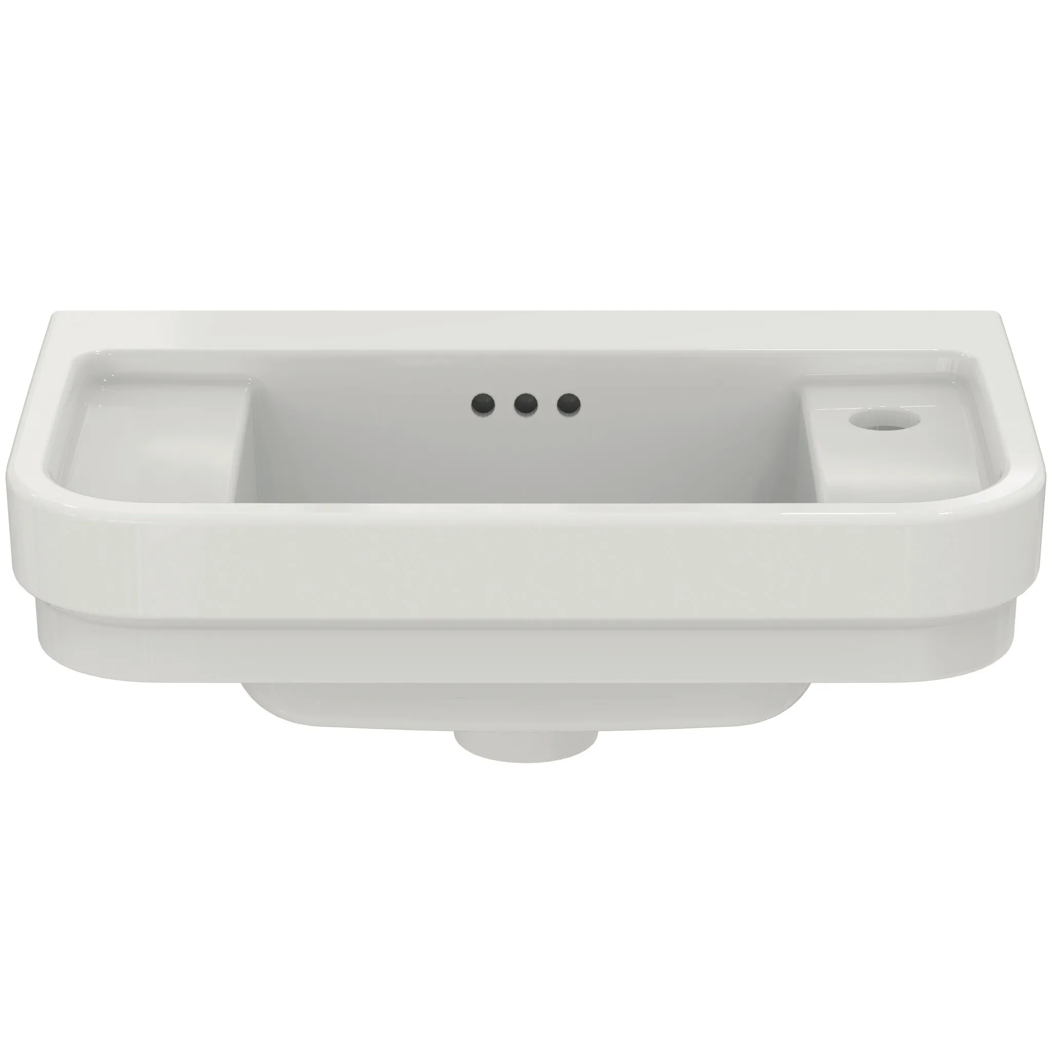 Waschbecken „Calla“ 50 × 32 × 18 cm, Hahnlochposition rechts Waschbecken „Calla“ 50 × 32 × 18 cm, Hahnlochposition rechts