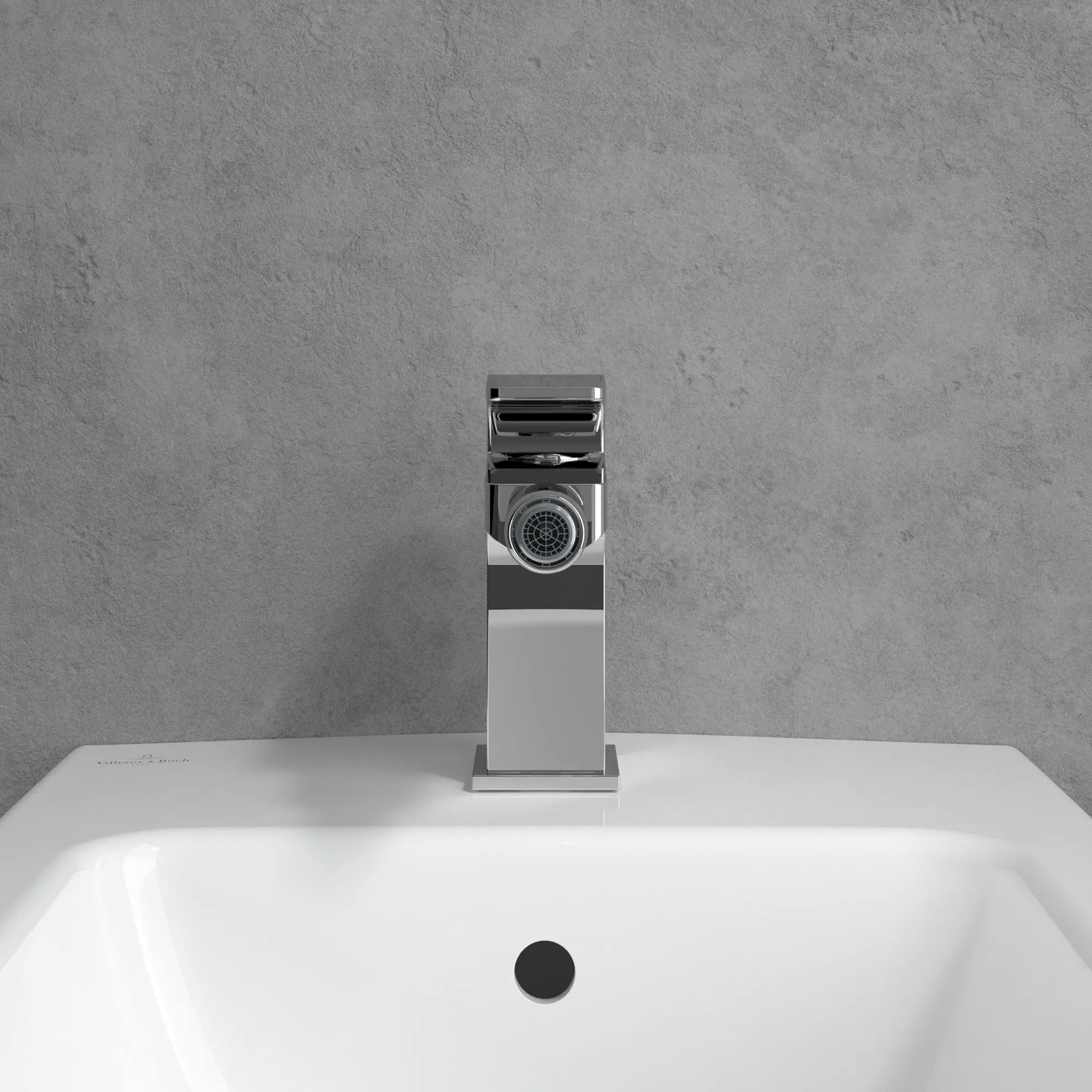 Einhebel-Bidetarmatur Architectura Square T125001000, 42 x 139 x 165 mm, Chrom Einhebel-Bidetarmatur Architectura Square T125001000, 42 x 139 x 165 mm, Chrom