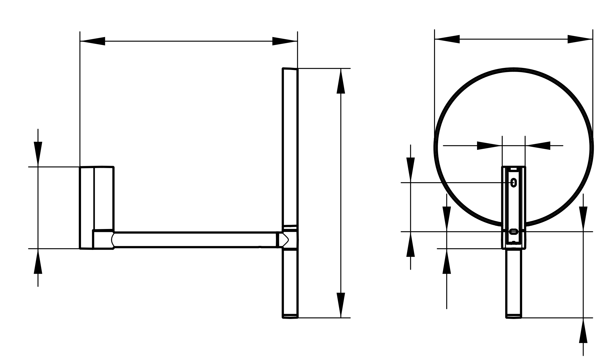 KEUCO Kosmetikspiegel „Plan“ Rund, ohne Beleuchtung in Schwarz, ⌀ 193 mm KEUCO Kosmetikspiegel „Plan“ Rund, ohne Beleuchtung in Schwarz, ⌀ 193 mm