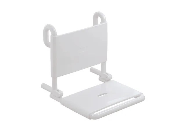 HEWI Einhängesitz, klappbar, Polyamid, Signalweiß HEWI Einhängesitz, klappbar, Polyamid, Signalweiß
