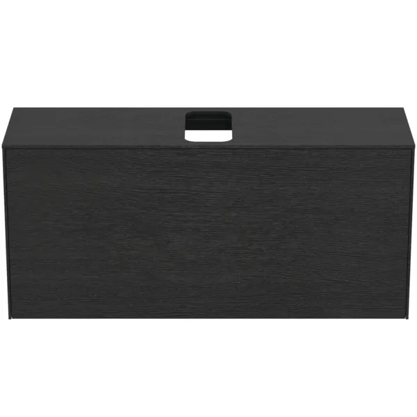 Ideal Standard Waschtischunterschrank „Conca“ 120,2 × 55 × 37,3 cm Eiche geflammt Furnier Ideal Standard Waschtischunterschrank „Conca“ 120,2 × 55 × 37,3 cm Eiche geflammt Furnier