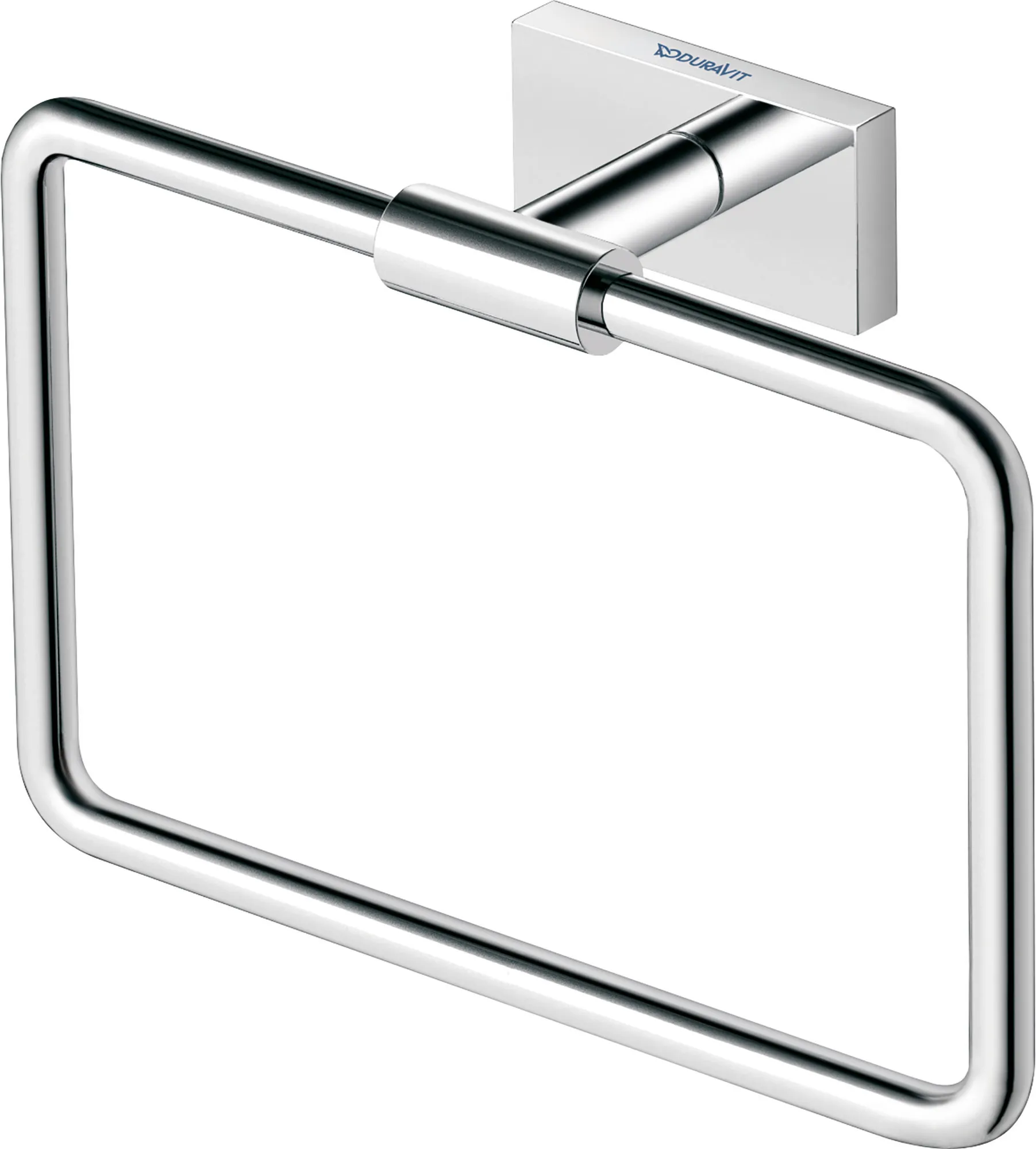Duravit Handtuchring „Karree“, Befestigung sichtbar 5,8 × 5,8 × 14,2 × 20 cm Duravit Handtuchring „Karree“, Befestigung sichtbar 5,8 × 5,8 × 14,2 × 20 cm