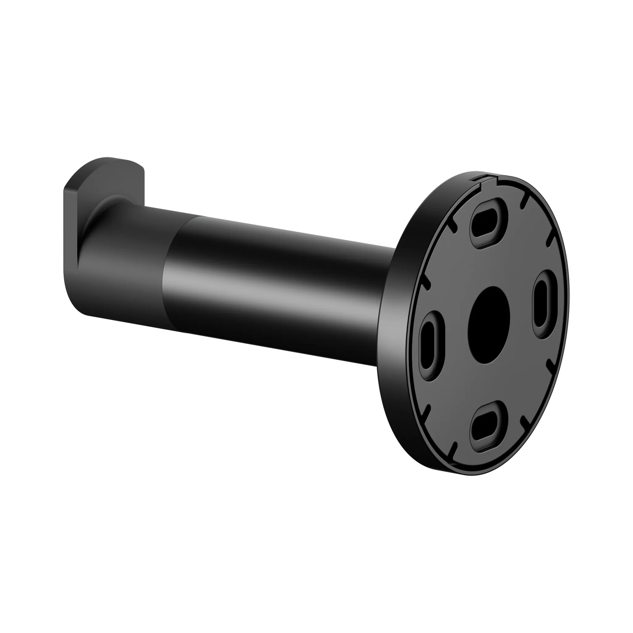 Plan 14911370000 Handtuchhaken mit Türpuffer 91 mm schwarz