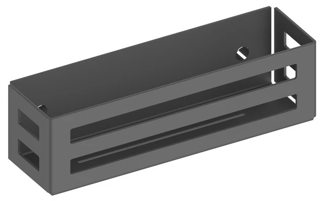 Duschablagen 24954370000 Seifenkorb 320 x 93 x 90 mm schwarzgrau Duschablagen 24954370000 Seifenkorb 320 x 93 x 90 mm schwarzgrau