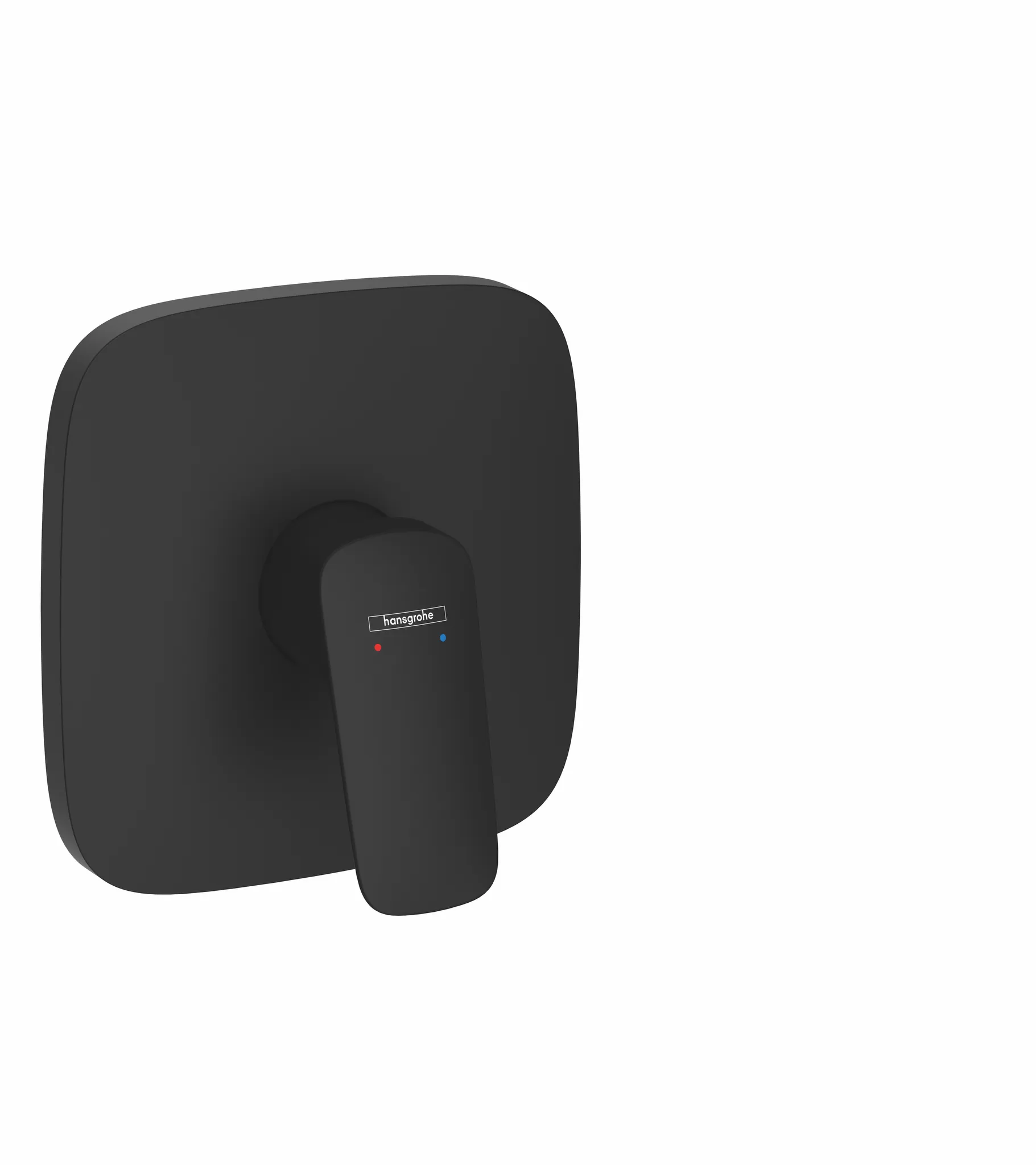 Hansgrohe Logis Einhebel-Brausemischer Unterputz für iBox universal, Mattschwarz