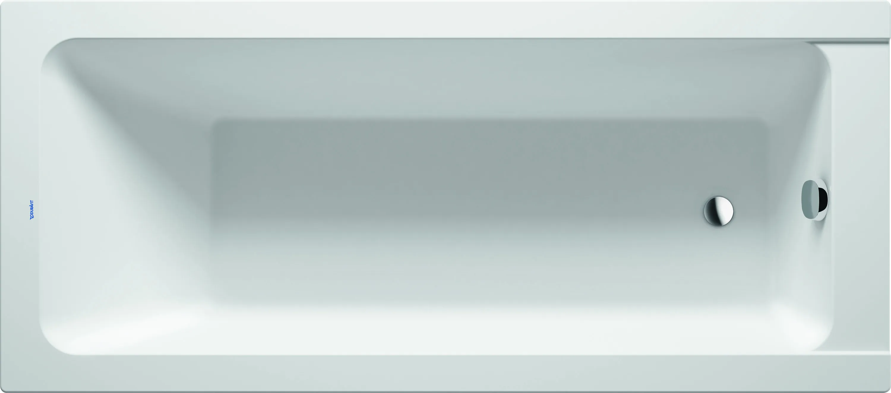 Duravit Badewanne „D-Code“ rechteck 1700 × 750 mm, Fußablauf in Weiß Duravit Badewanne „D-Code“ rechteck 1700 × 750 mm, Fußablauf in Weiß