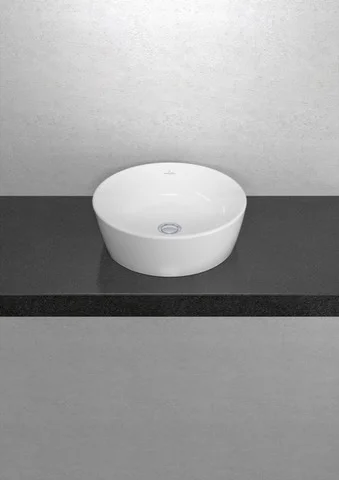 Villeroy & Boch Architectura Aufsatzwaschbecken 5A2545, 450 x 450 mm, Rund, Weiß Alpin CeramicPlus Villeroy & Boch Architectura Aufsatzwaschbecken 5A2545, 450 x 450 mm, Rund, Weiß Alpin CeramicPlus
