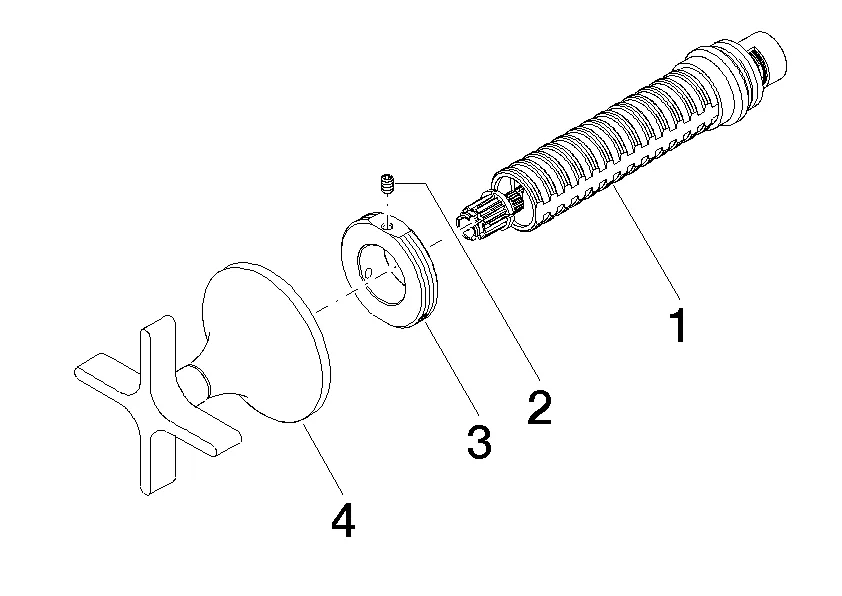 Dornbracht VAIA Unterputzventil, rechtsschließend 3/4" Champagne (22kt Gold)