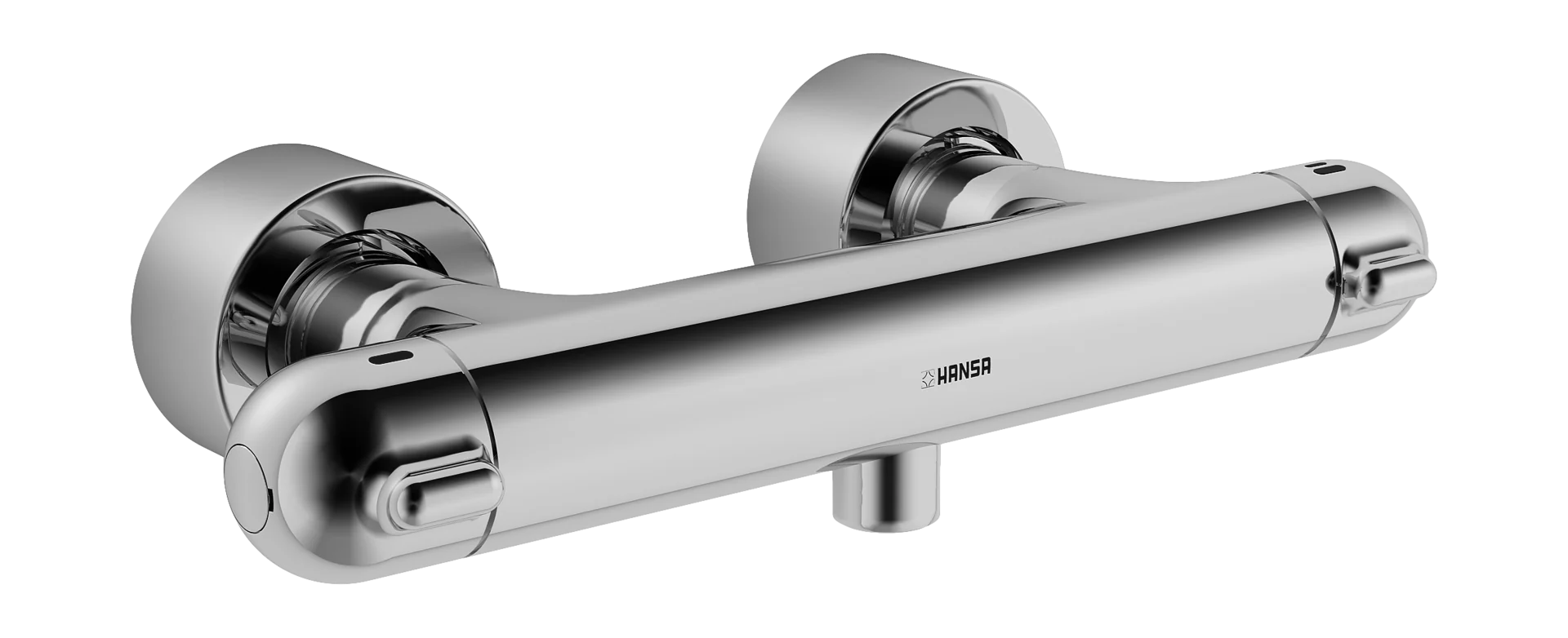 HansaMEDIPRO Duscharmatur Wandmontage Thermostat Chrom DN15 HansaMEDIPRO Duscharmatur Wandmontage Thermostat Chrom DN15