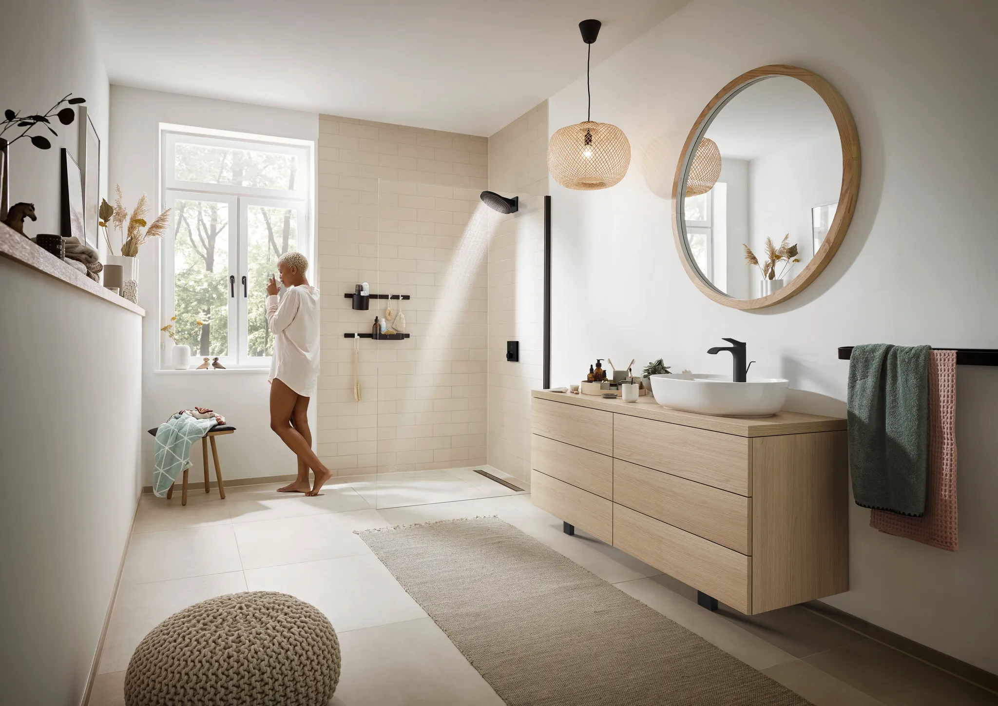 Hansgrohe WallStoris Becher, Mattschwarz