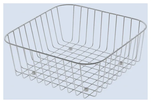 Drahtkorb Zubehör 984900, 351 x 381 mm, aus Edelstahl, Edelstahl Drahtkorb Zubehör 984900, 351 x 381 mm, aus Edelstahl, Edelstahl