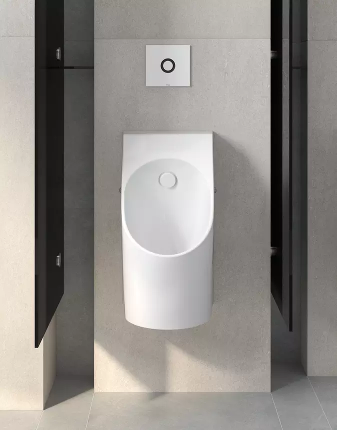 Toto Urinal Zulauf von oben 306 × 590 × 400 mm
