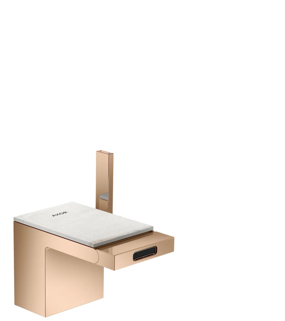 Hansgrohe AXOR MyEdition Platte 117 mm Marmor Lasa Covelano Vena Oro abnehmbar